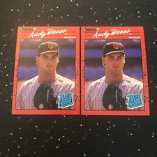 Andy Benes RC 1990 Donruss Baseball #41 MLB San Diego Padres Pitcher