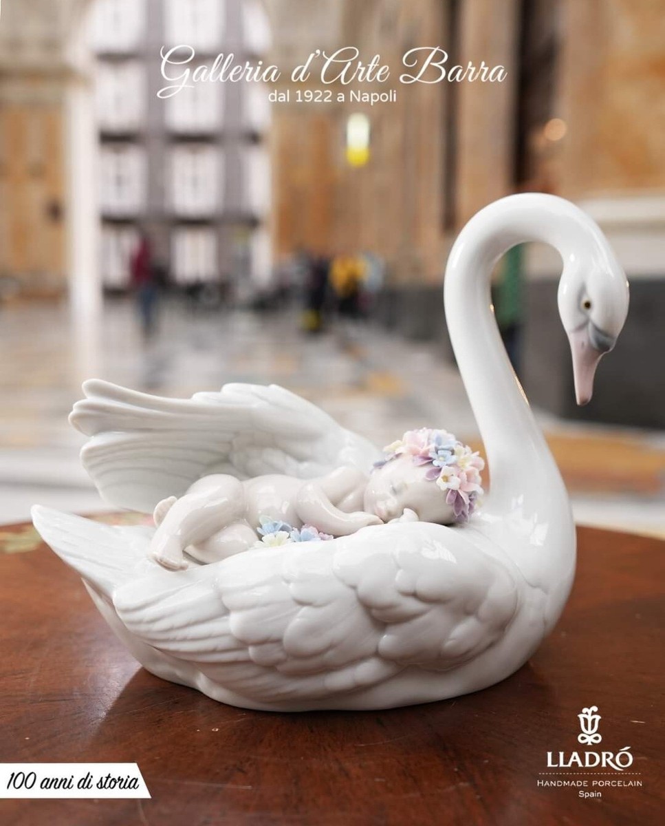 美品 LLADRO スワン Lladró Porcelain Artistic. Swan Fantastic