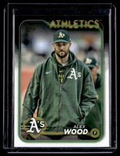 2024 Topps Update Golden Mirror SSP Alex Wood Oakland Athletics #US276