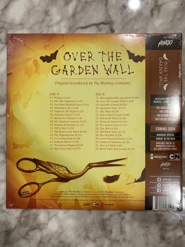 Over the Garden Wall Soundtrack Harvest Colored Vinyl NEW SEALED *In Hand* - Picture 4 of 4