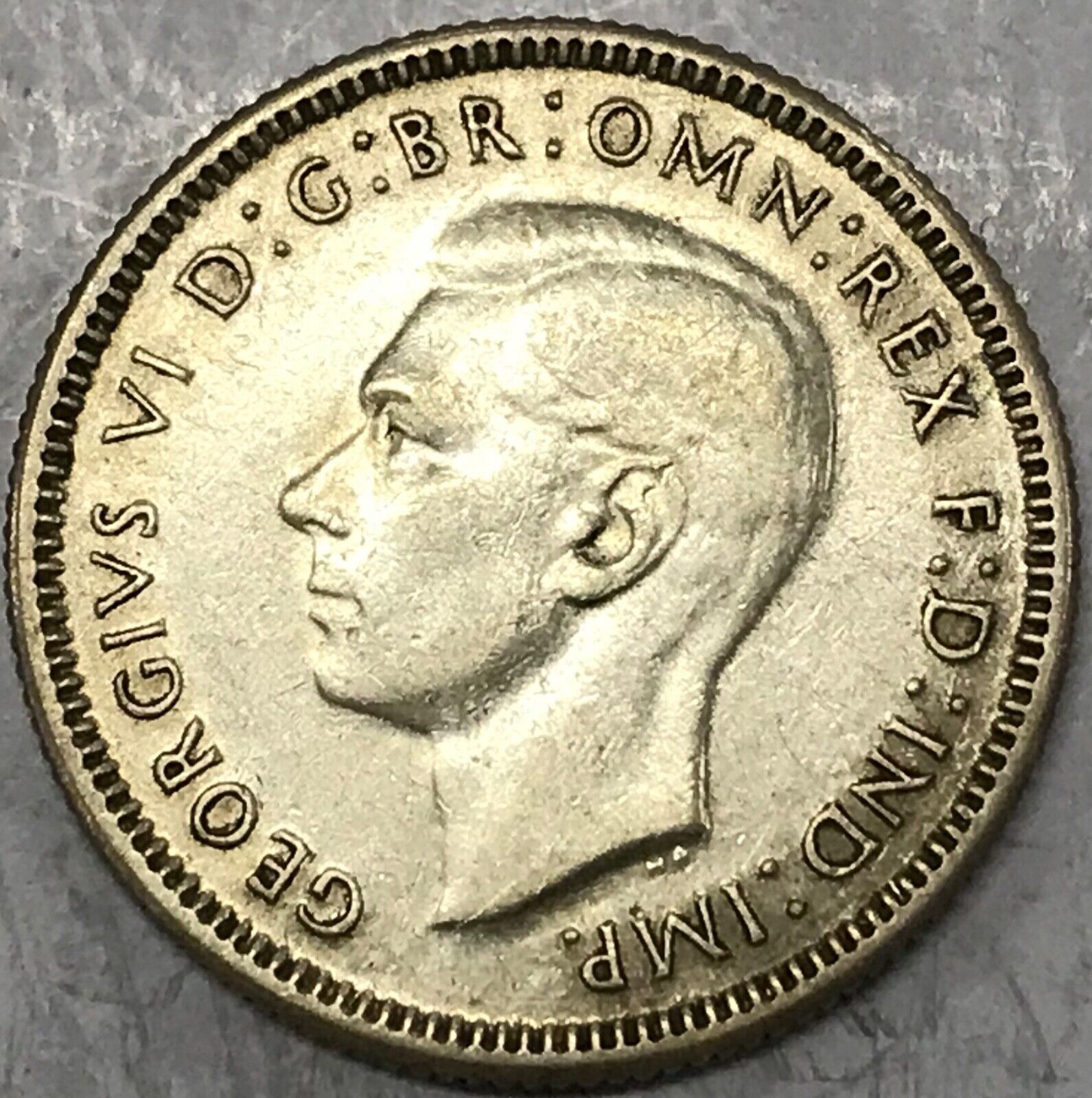1940 Australia  Shilling .925 Silver, .168 OZ. XF