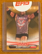 BOBBY LASHLEY, WWE, 2019 TOPPS CARD IN EXCELLENT CONDITION, UNCIRCULATED ! 