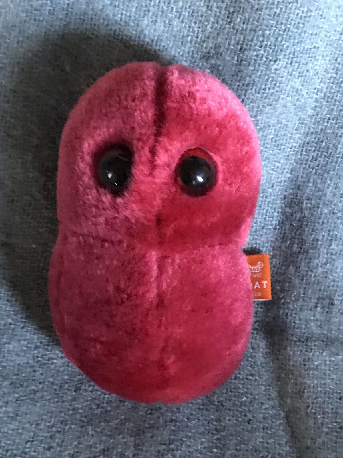 Giant Microbes Plush Cranberry SORE THROAT Stuffed Animal Critter