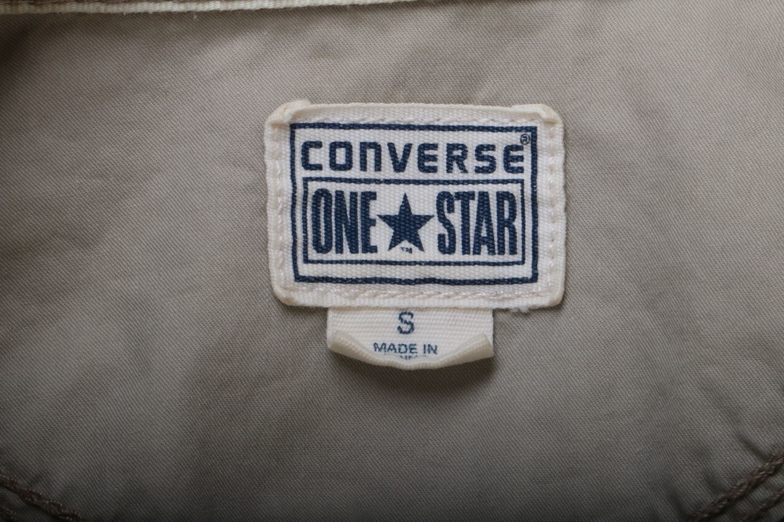 Converse One Star Button Front Jacket Women's S - image 4