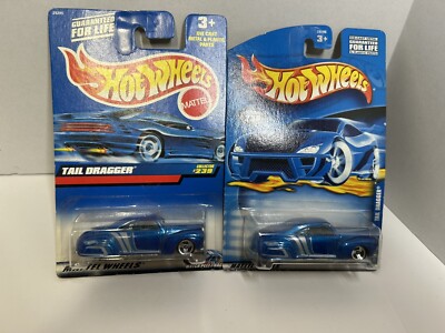 Hot Wheels 2 Car lot-New #239 Tail Dragger 1999/2000