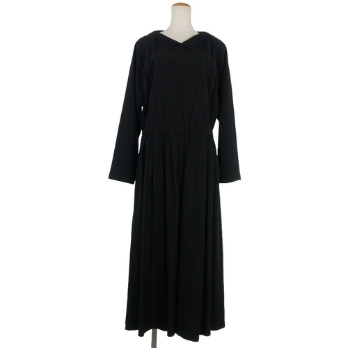 TRICOT COMME DES GARCONS LACE-PATTERNED DRESS, FRILL, LONG