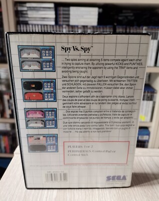 SPY VS SPY - SEGA - MASTER SYSTEM - PAL SPY VS SPY - SEGA - MASTER SYSTEM - PAL