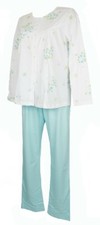 SG Women's Button Down Long Sleeve Cotton Spider Pajamas Item N14202