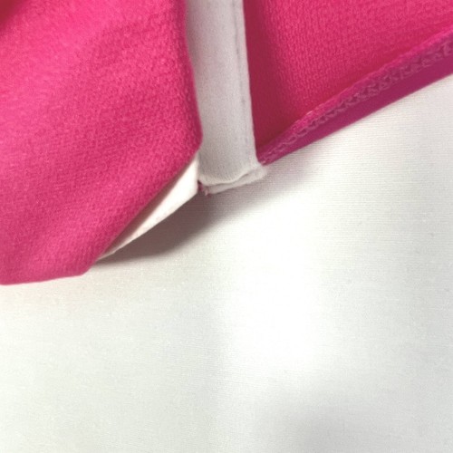 Top de bikini Kona Sol Center Cinch Bandeau para mujer grandes almohadillas extraíbles rosa - Imagen 8 de 14