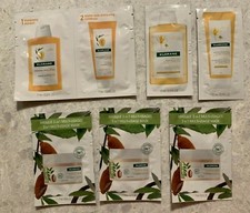 Klorane Shampoo & Conditioner Sample Sets: Nourishing & Sun Radiance + 3 Masks