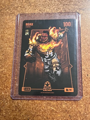 2024 Bo Jackson Battle Arena Bojax Fire # S-01/100 Bo Jackson 2024 NSCC