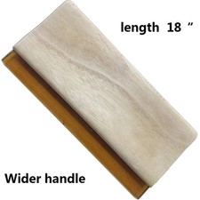 1 pc Screen Printing 18" 45cm Oiliness Squeegee Wooden Handle Wide Ink Scraper