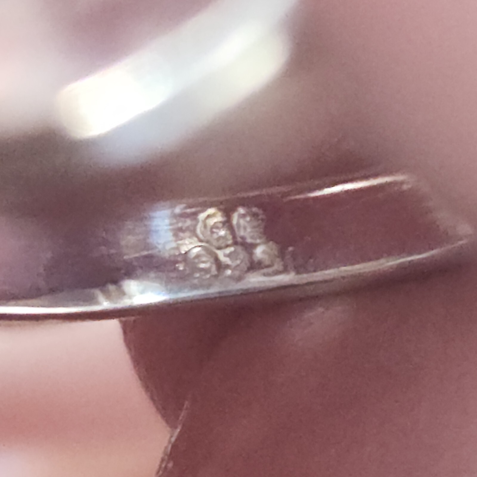 925 Solid Sterling Silver Oval Cut Rose Quartz Ri… - image 3