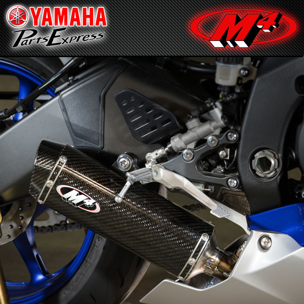 2006 - 2020 YAMAHA YZF-R6 YZFR6 M4 EXHAUST FULL TI SYSTEM W