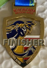 2017 JAPAN AIRLINES HAWAII HONOLULU MARATHON FINISHERS MEDAL 100 ORIGINAL