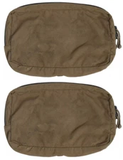 Lot of 2 DAMAGED - USMC Coyote Assault Pouch Assault Pack Dump Marine Corp FILBE