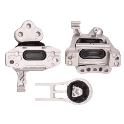 Set 3Pcs Fits Jeep Cherokee 2.4L 14-19 Complete Engine Motor &Transmission Mount