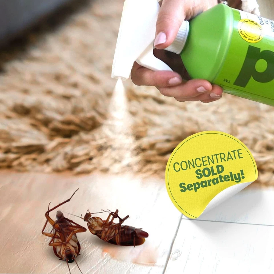 Frasco de spray recarregável vazio BugMD controle de pragas concentrado de óleo essencial 32 oz - Imagem 3 de 4