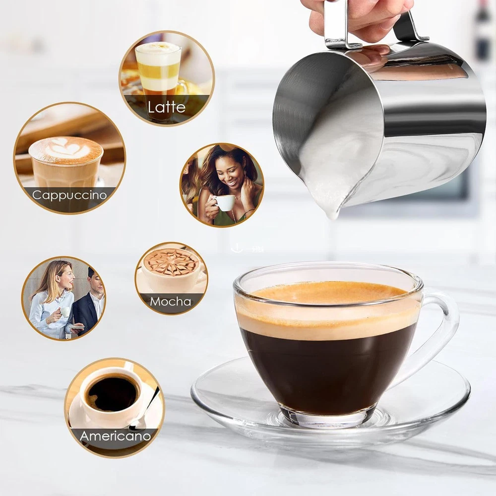 Rechargeable Handheld Electric Milk Frother for Perfect Foam Every Time