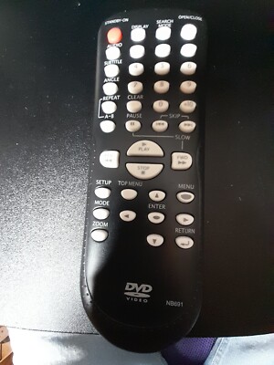 Magnavox FUNAI NB691 CD DVD Player New  Remote Control For  DP100FX4 DP170FX4