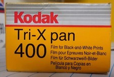 Sealed Kodak Tri-X Pan 400 B W Print Film  36 Exposures  TX 135-36 Exp 1994