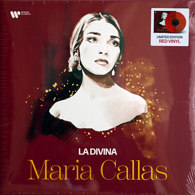 Opera - Maria Callas   La Divina - D 2023 Limited Edition, Neu, Mint, Red Vinyl