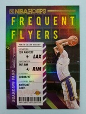 2020/21 Panini Hoops Anthony Davis Frequent Flyers Holo Foil #5 Card