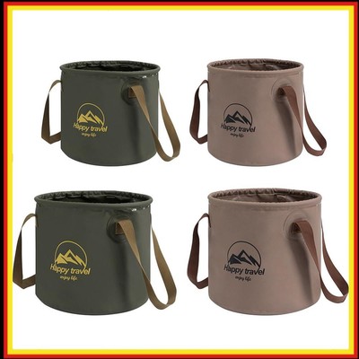10/20L Folding Bucket Lightweight Portable Sink Washing Bag for Outdoor Car Wash