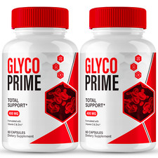  2 Pack Glyco Prime Blood Capsules, GlycoPrime for Advance Blood Sugar Support