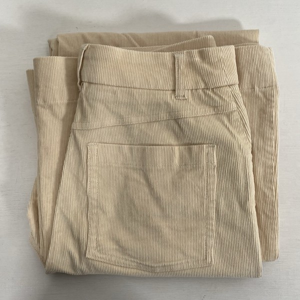 Kookai Womens Corduroy Flared Trousers Pants Size 36 Light Mark Very Good JB157