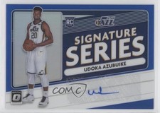 2020-21 Donruss Optic Signature Series Blue Prizm 23/25 Udoka Azubuike Auto 1a07