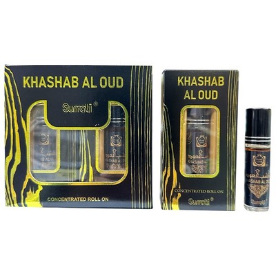 Surrati 6 Pack Roll On Oil Concentrated Perfume Attar Itr Golden Sand Red Roses