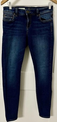 Kut From The Kloth Mia Toothpick Skinny Jean Stretch Dark Wash Women Sz 8