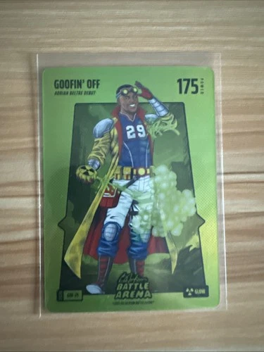 Bo Jackson Battle Arena Adrian-175 Adrian Beltre Debut GREEN GLOW SSP GBF-21