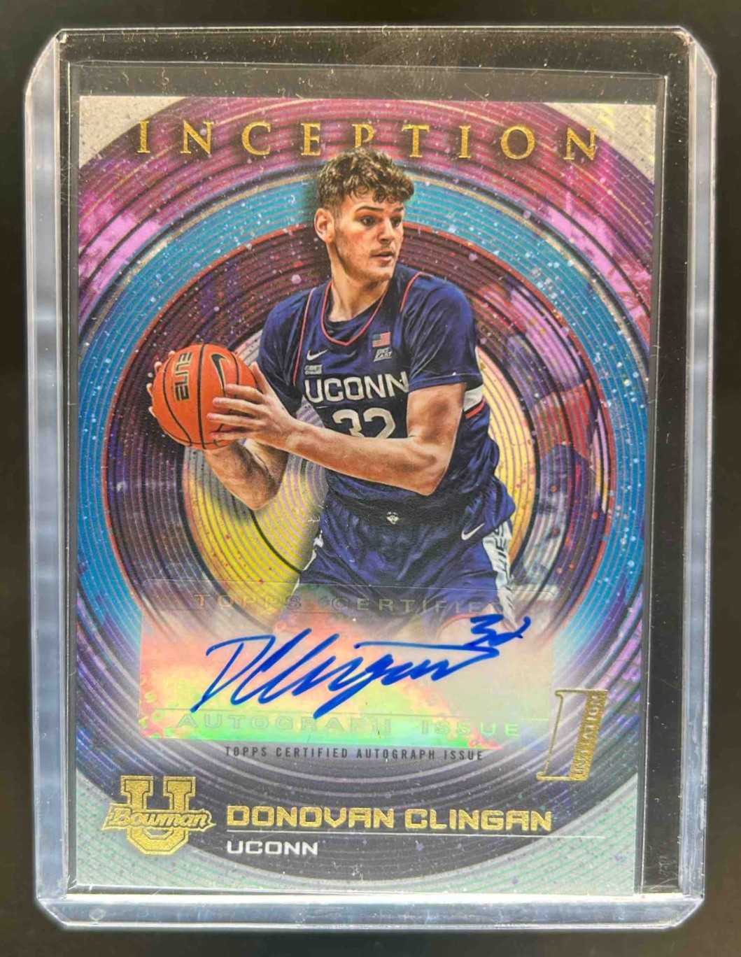 2022 Bowman University Inception Donovan Clingan Auto #BIA-DCN