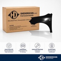 KotflÜGel Vorne Rechts Diederichs 7801606 FÜR Skoda Fender SeitenflÜGel