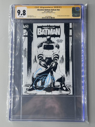CGC 9.8 Absolute Batman Ashcan #nn SDCC 2024 Exclusive SS Signed Snyder blue