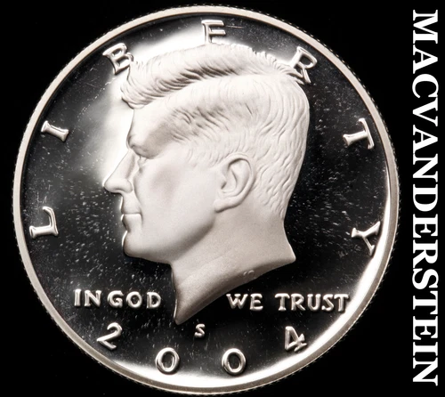2004-S Kennedy Half- Silver Choice Gem Proof Luster No Reserve #i2241