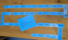 Phonics vowel sounds Domino Game