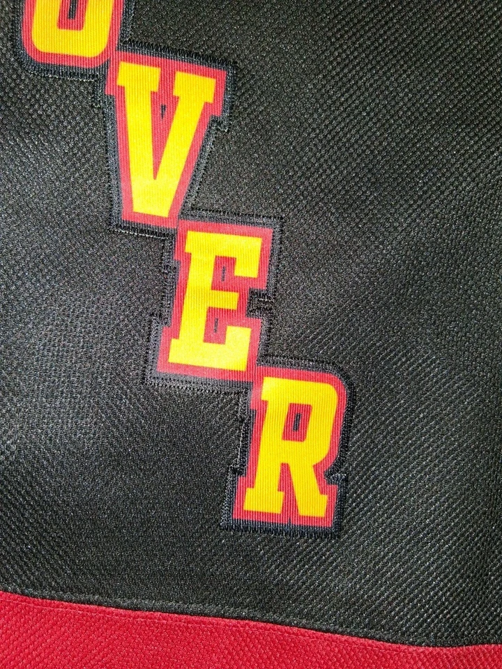 Camiseta deportiva negra cosida Quinn Hughes Vancouver Canucks #43 XL sin firmar Foto 3 de 4