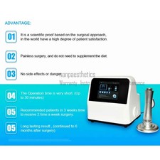 Shockwave Therapy Machine ESWT Shock Wave Massager for Pain Relief ED Treatment