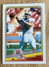 Vinny Testaverde 1988 Topps Super Rookie #352 Buccaneers Bucs NFL RC