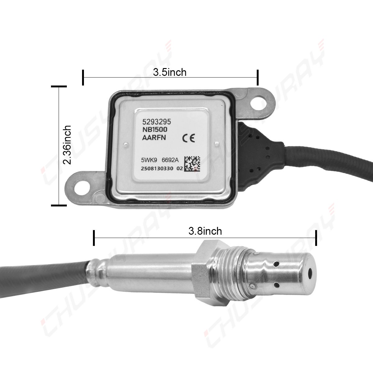 Nitrogen Oxide Nox Sensor 2894945 For Cummins ISB6.7 5WK96692A