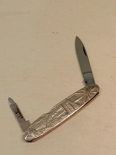 Antique knife, Freemason knife, Masonic symbols