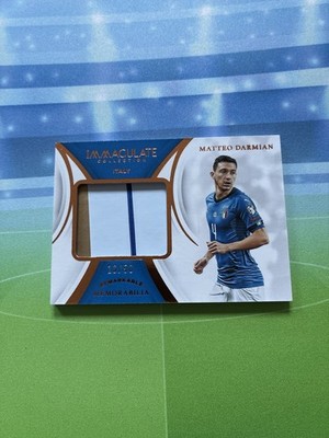 2018-19 Panini Immaculate Relic Matteo Darmian Bronze /50 Italy
