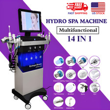 14in1 Hydra Spa Facial Beauty Machine Hydro Dermabrasion Face Skin Cleaning Face
