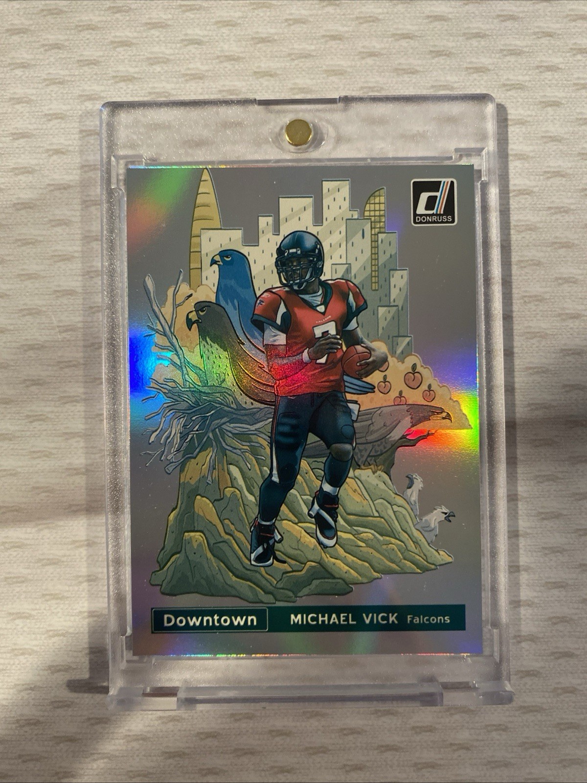 🔥 2021 Panini Donruss Michael Vick Downtown #DT-20 Case Hit 🔥 