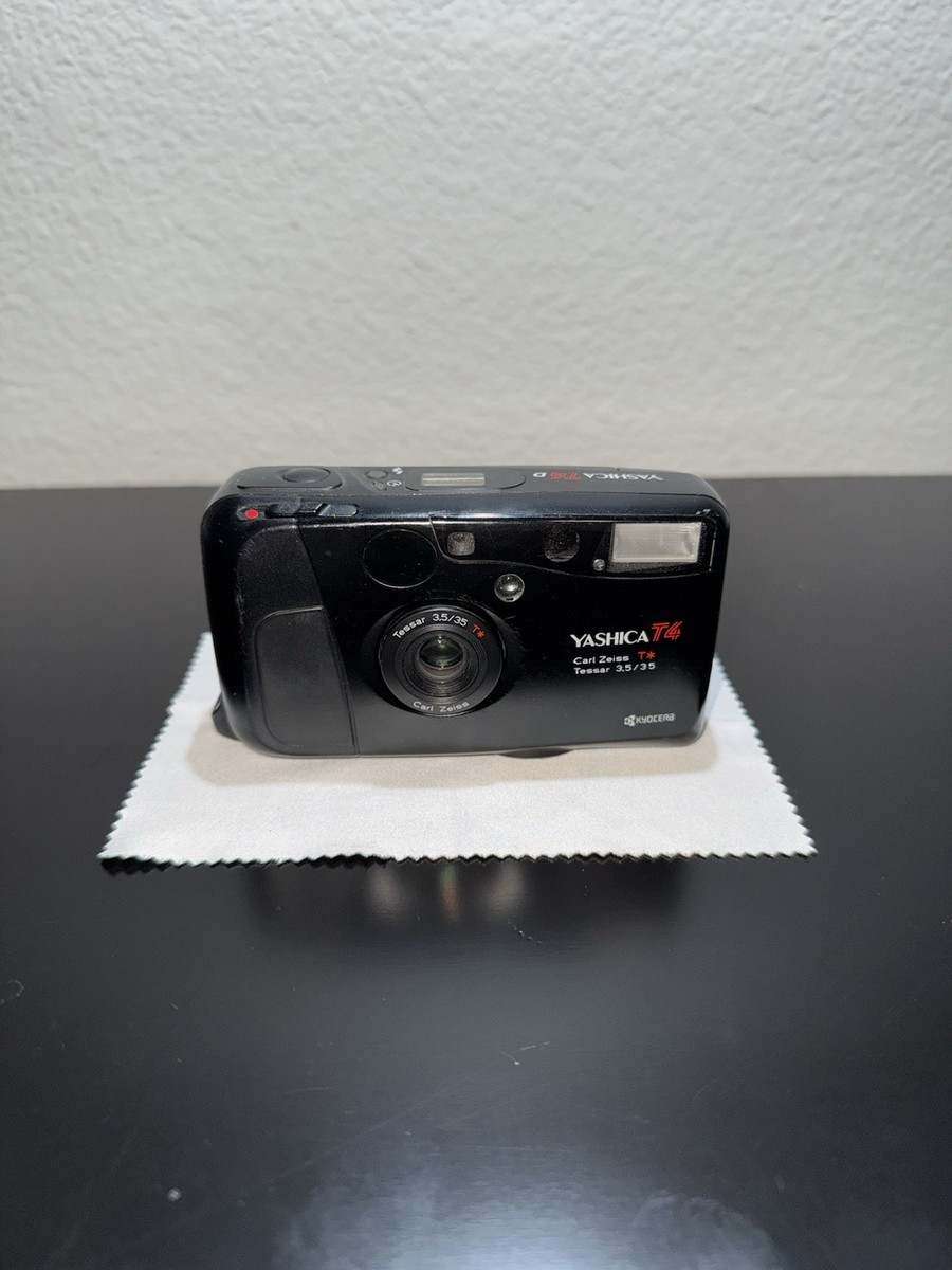 【動作確認済み】最終価格！！yashica T4 Kyocera ヤシカ Kyocera Yashica T4 35mm Point & Shoot Film Camera for sale online