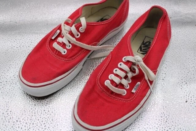 Scarpe Vans rosse ottime numero 40 #Q1374