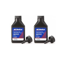 2 4 Oz Bottles Of Genuine Gm Oem Ac Delco Supercharger Oil Synthetic 12345982